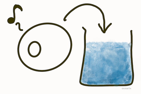 jumped into the water